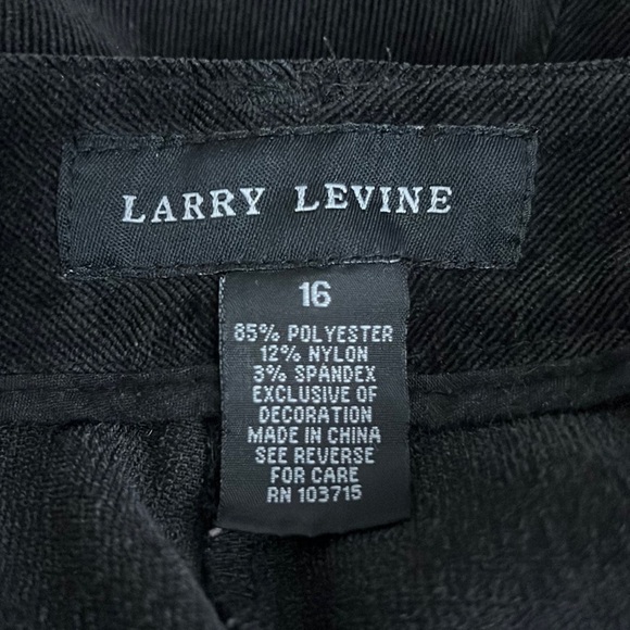 Larry Levine Lightweight Corduroy Pants size 16 - Picture 6 of 7